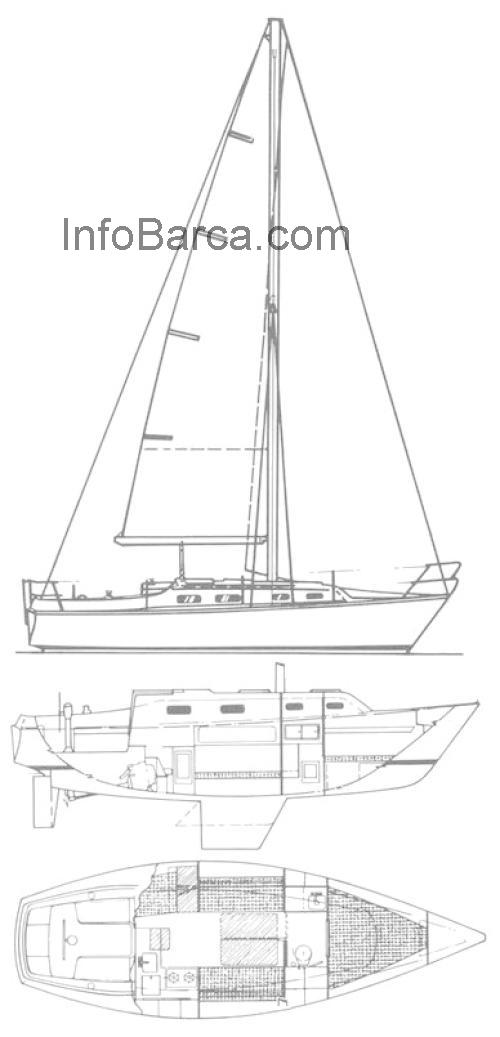 Hunter 27 Cherubini scheda tecnica e recensioni